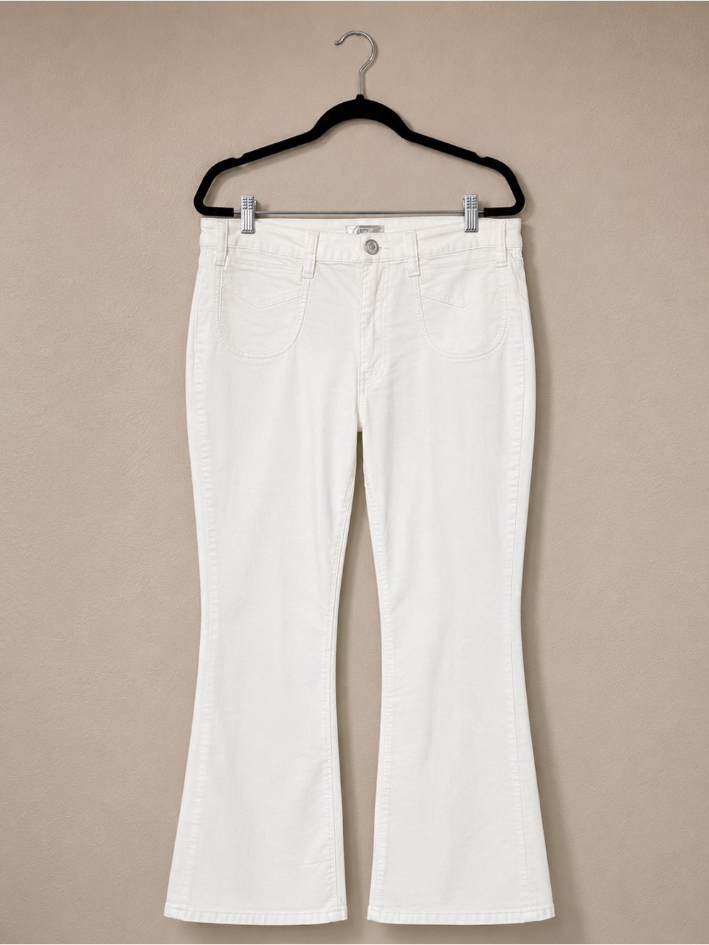 Kut from the Kloth White Flare Jeans